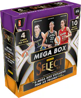 2025 Panini WNBA Select Basketball Mega Box