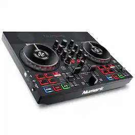Numark - Party Mix Live DJ Controller with Built-In Light Show and Speakers