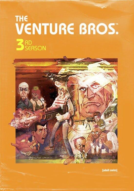 Front. The Venture Bros: Season Three (DVD New Box Art) [DVD].