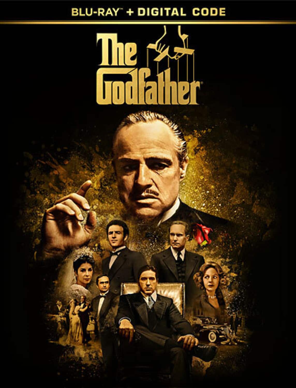 Front. The Godfather   - BLU-RAY.
