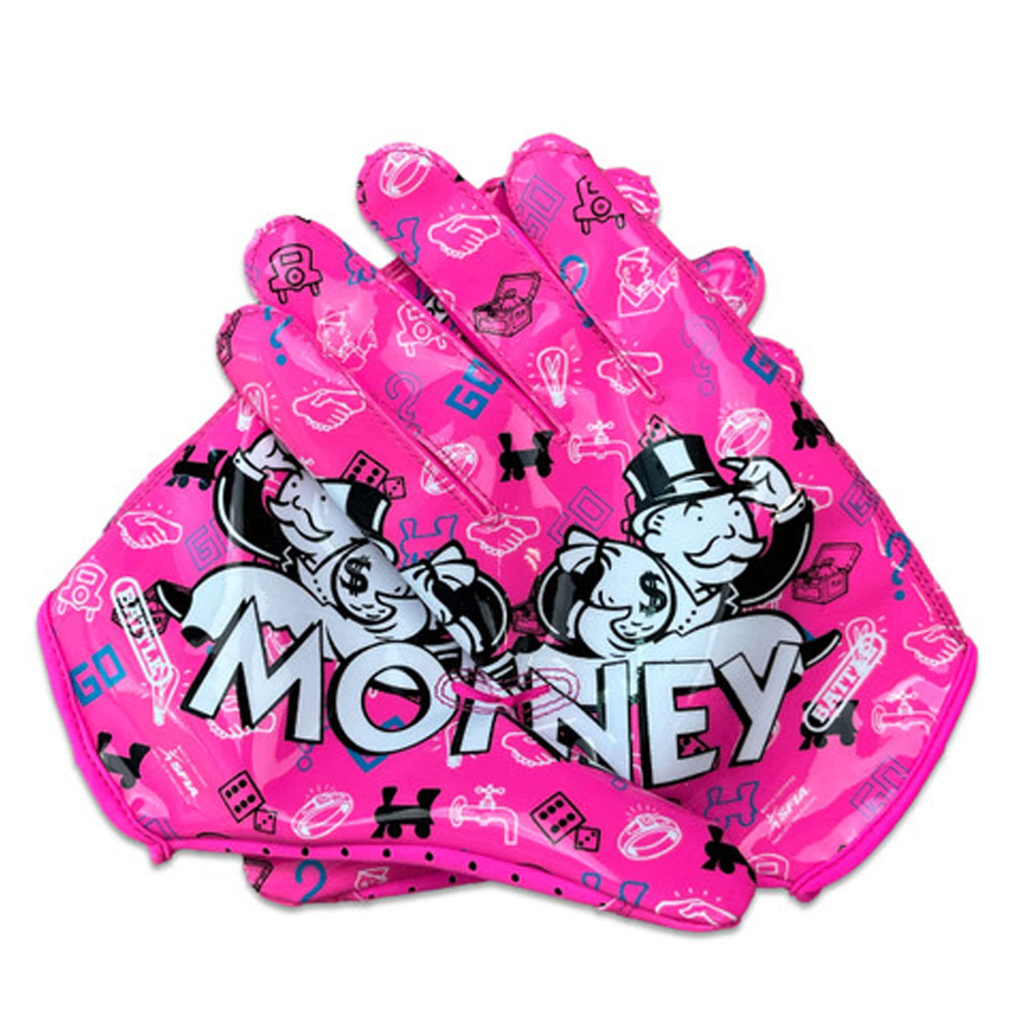 "Battle Sports - Adult ""Money Man 3.0"" Doom Speed Receiver Football Glove - Large - Pink" price history on PriceWatchPro