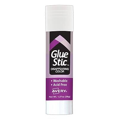 Glue Stic™  
Disappearing Color  
Washable  
Acid Free  
Avery  
Net Wt. 1.27 oz (36g)