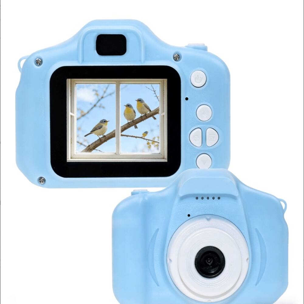 Back. Loheer - Loheer Kids Digital Camera 1080P HD Video Toddler Camera Shockproof Rechargeable 20MP with 32GB Card.