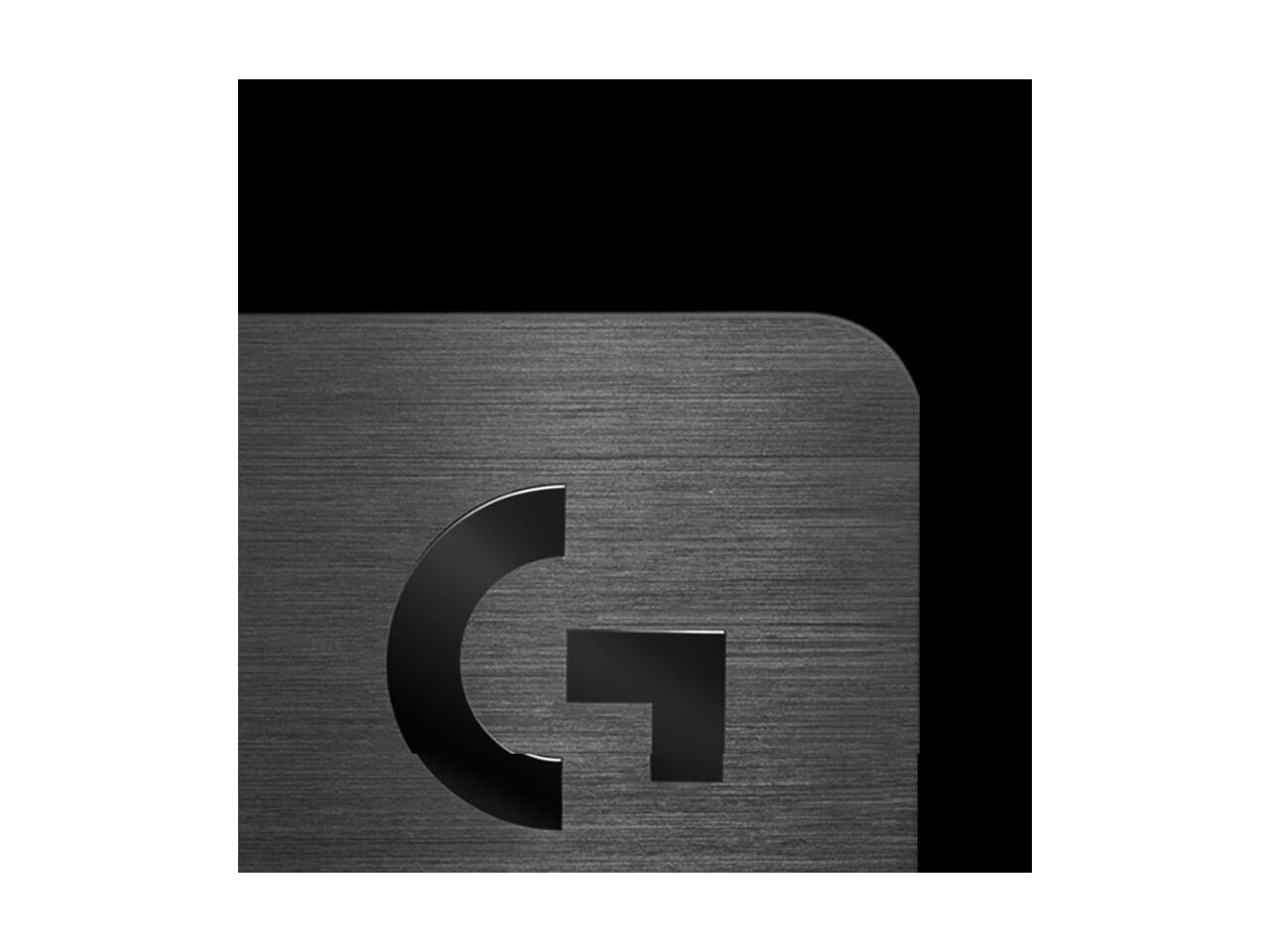 Alt View 4. Logitech - Logitech G512 CARBON LIGHTSYNC RGB Mechanical Gaming Keyboard - GX Brown switches (Tactile) - Carbon - Carbon.