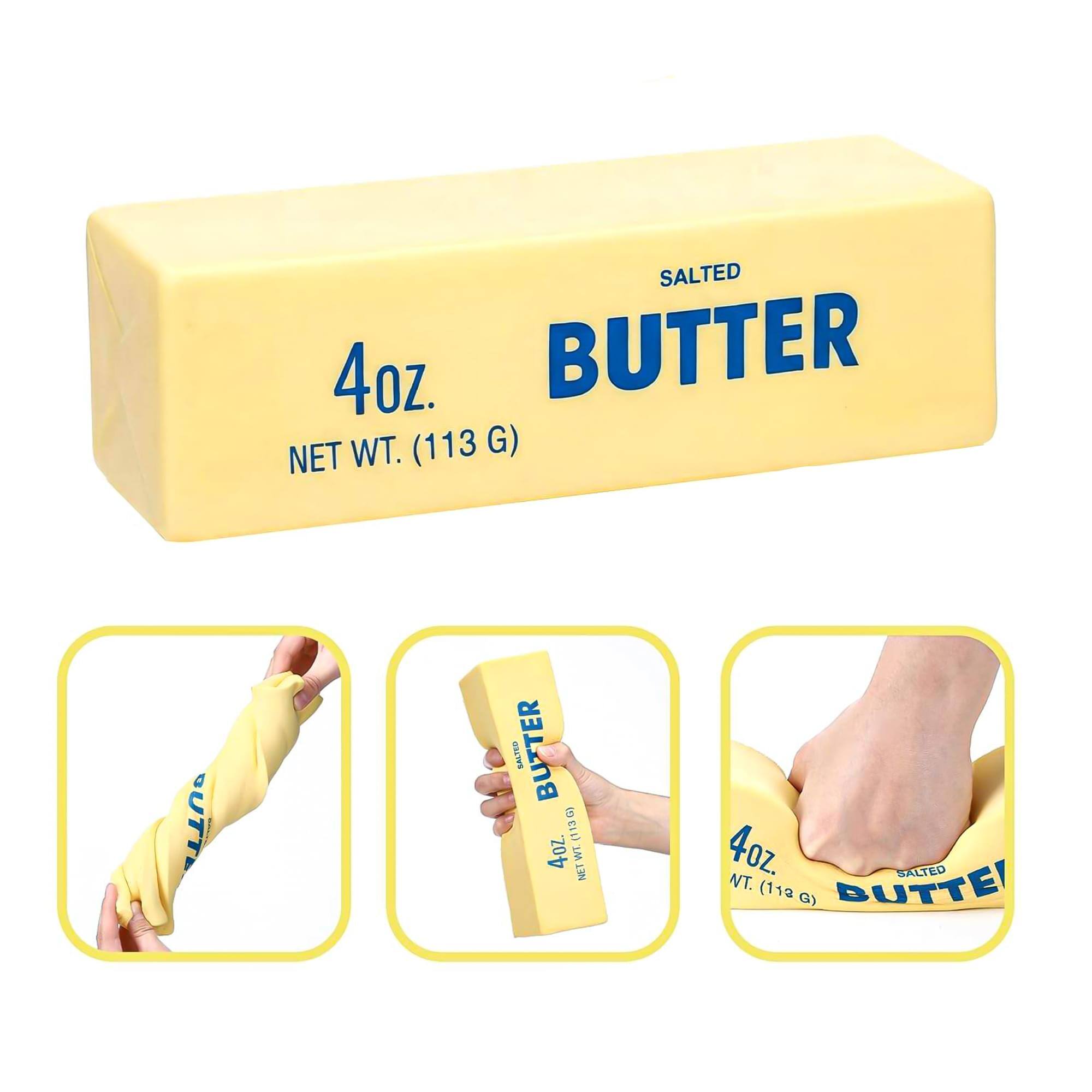 SALTED 4oz. BUTTER NET WT. (113 G) BUTTER