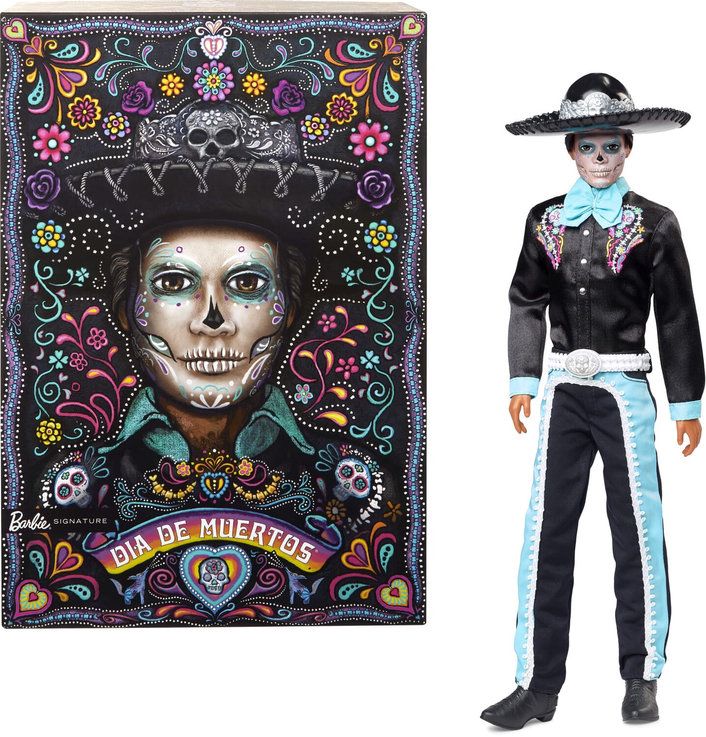 Mattel - Collectible - Barbie Signature Dia De Muertos 2024 Ken - COLLECTABLES - Multicolor