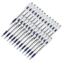Pentel - R.S.V.P. Ballpoint Pen, Fine Point, Blue, Pack of 24