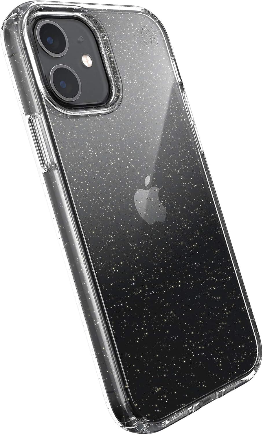 Speck - Presidio Perfect- Case - iPhone 12/12 Pro - Clear Glitter
