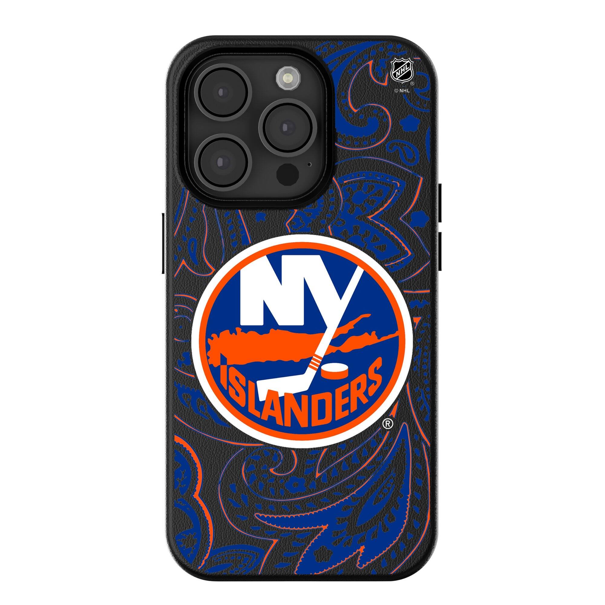 Keyscaper - NHL - New York Islanders Paisley iPhone Magnetic Bump Case - 16 - Black price history on PriceWatchPro