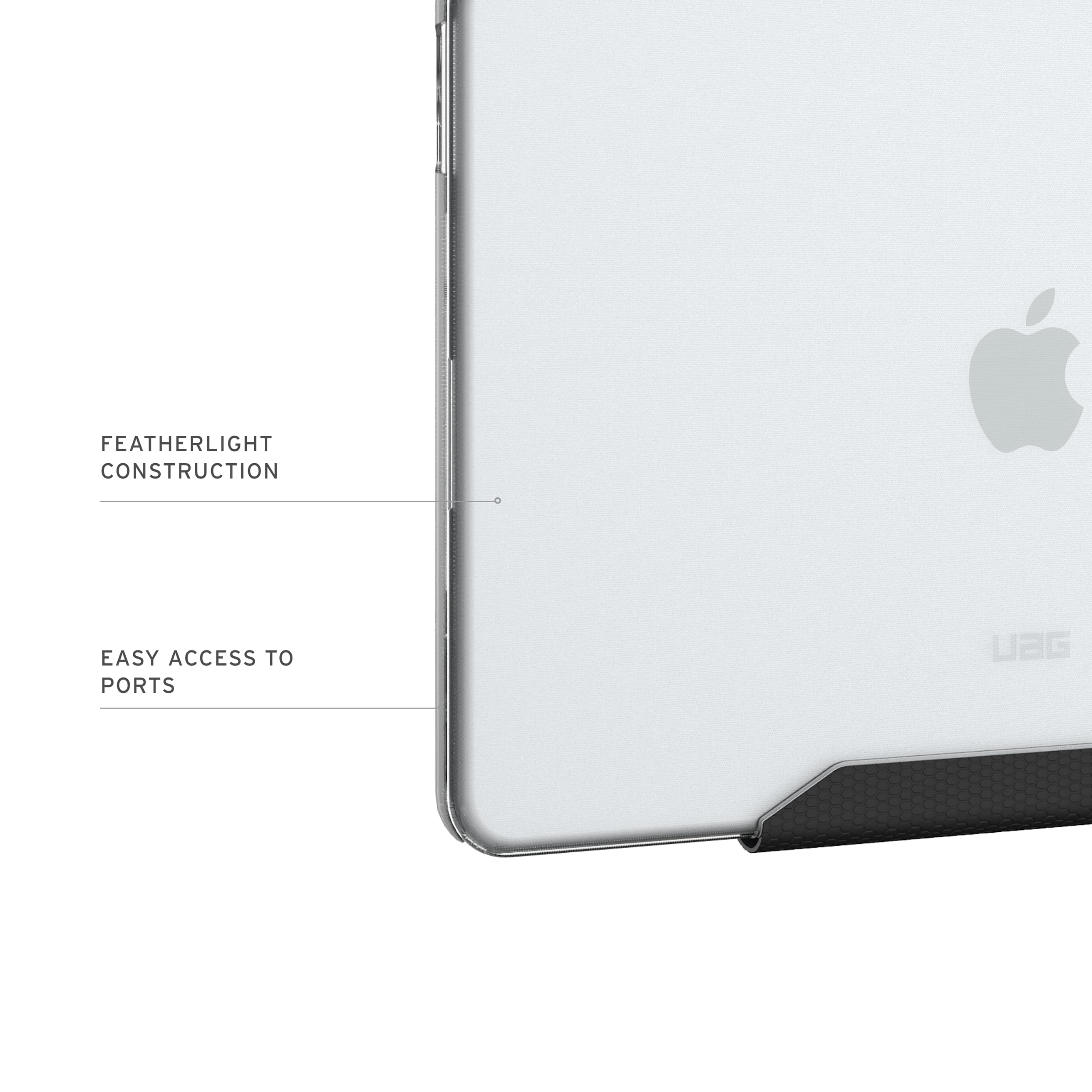 FEATHERLIGHT CONSTRUCTION  
EASY ACCESS TO PORTS  
UAG
