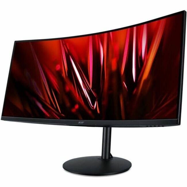 Acer - XZ342CUS3 34" Class UW-QHD LED Monitor - 21:9 - 34" Viewable - Vertical Alignment (VA) - LED Backlight - Black