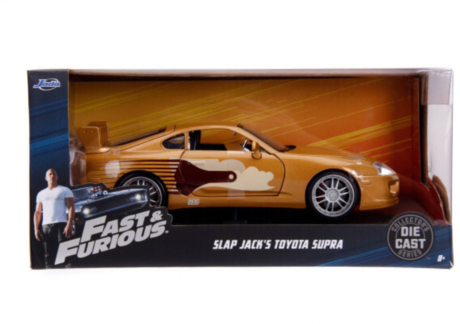 Jada NX & Furious  
Fast & Furious  
Slap Jack's Toyota Supra  
Collector's Die Cast Series  
8+