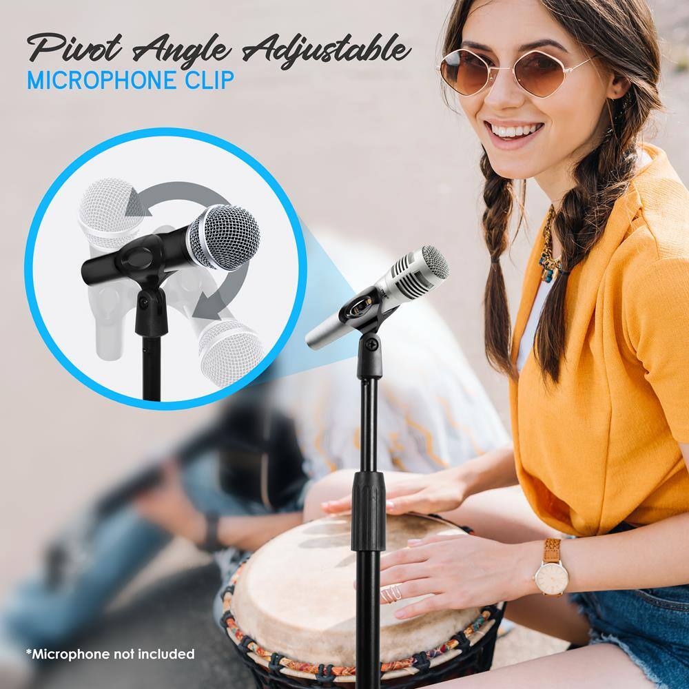 Pivot Angle Adjustable MICROPHONE CLIP

*Microphone not included