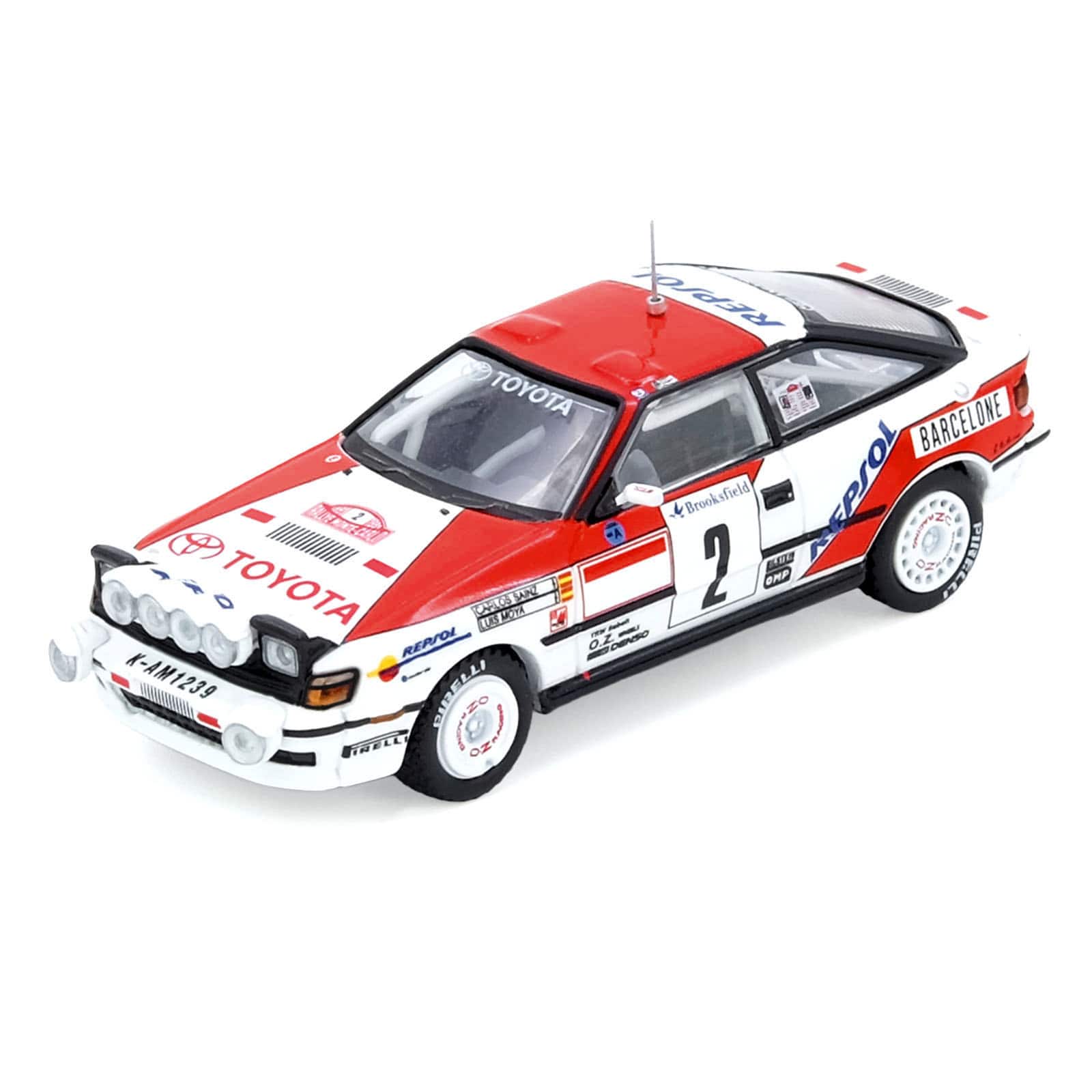 "Toyota Celica GT-Four (ST165) #2 Winner ""Rally Monte Carlo"" (1991) 1/64 Diecast Model Car by Inno Models" price history on PriceWatchPro
