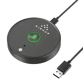 AIRHUG - USB Microphone No Speaker, Desktop Computer Mic for Laptop