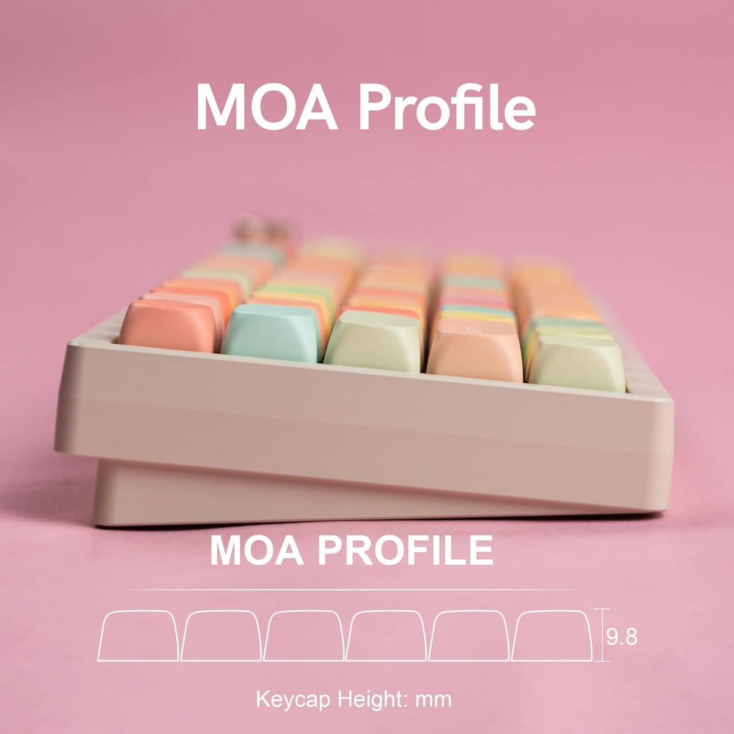 MOA Profile  
MOA PROFILE  
Keycap Height: 9.8 mm