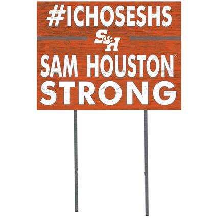 #ICHOOSESHS
SH
SAM HOUSTON
STRONG