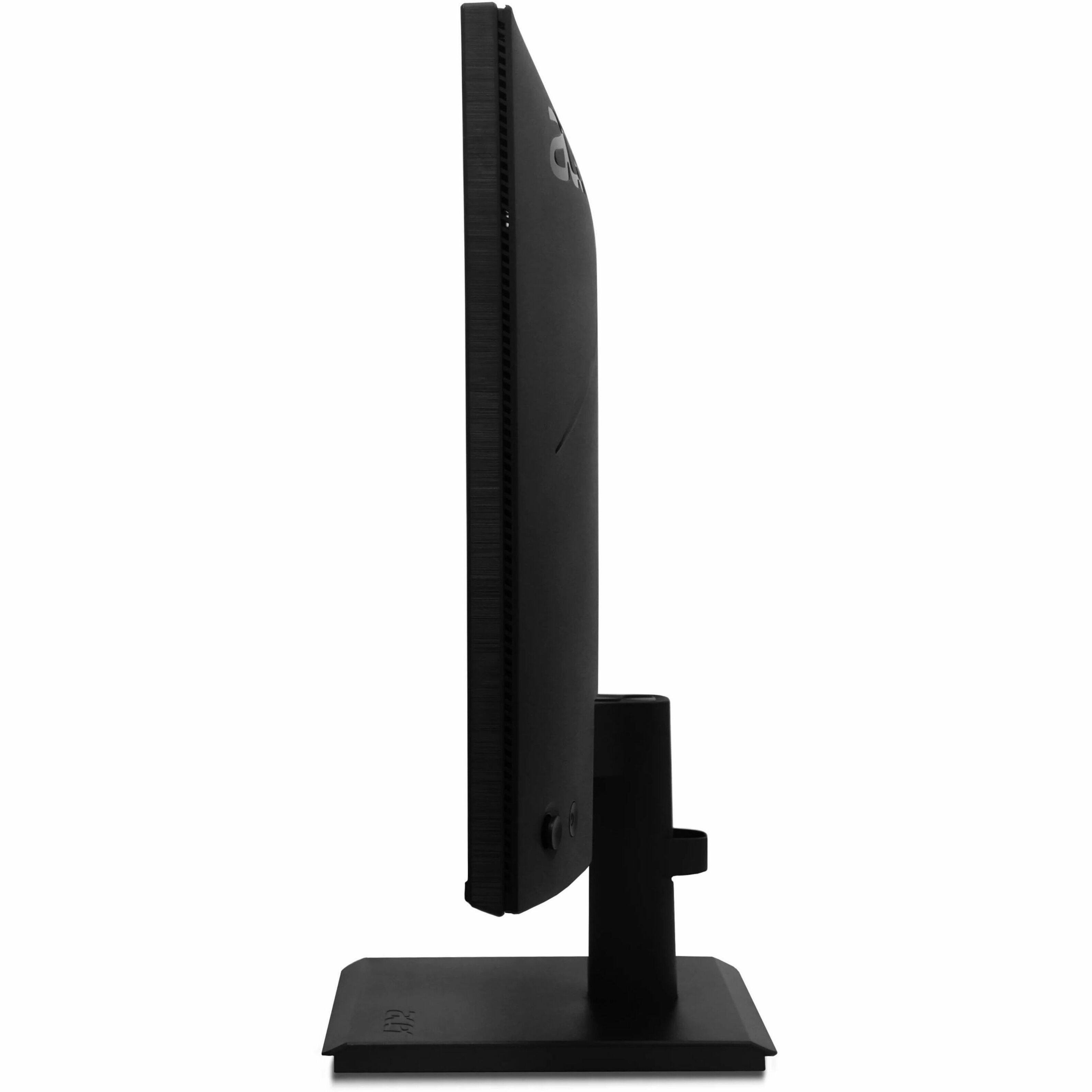 Left. Acer - Vero 23.8" LCD Monitor (VGA, HDMI) - Black.