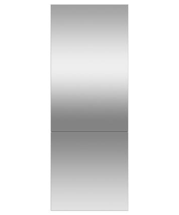Front. Fisher & Paykel - 36" Bottom Mount Column Door Panels, Left Hinge (Handles not Included) - Stainless Steel.