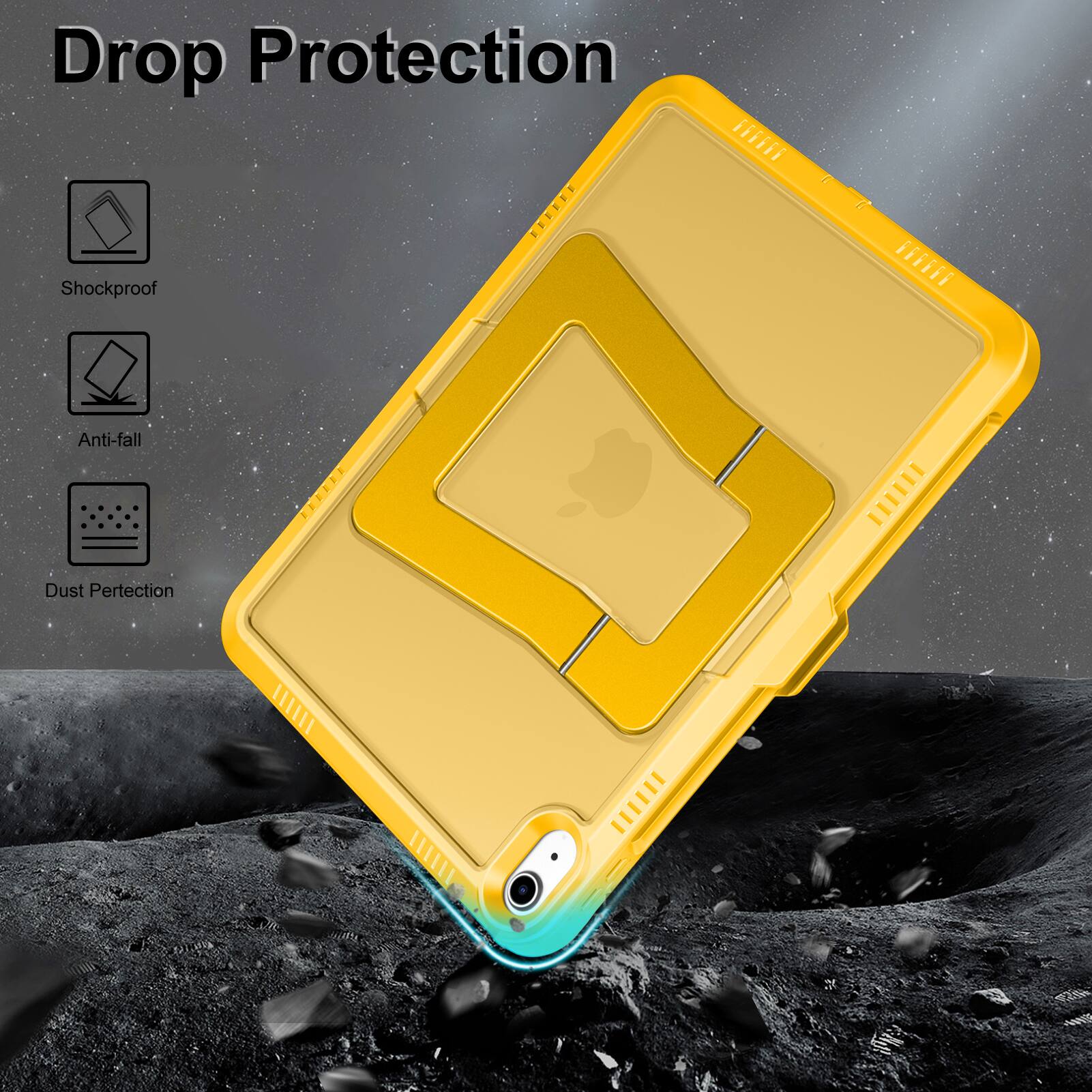 Drop Protection

- Shockproof
- Anti-fall
- Dust Protection