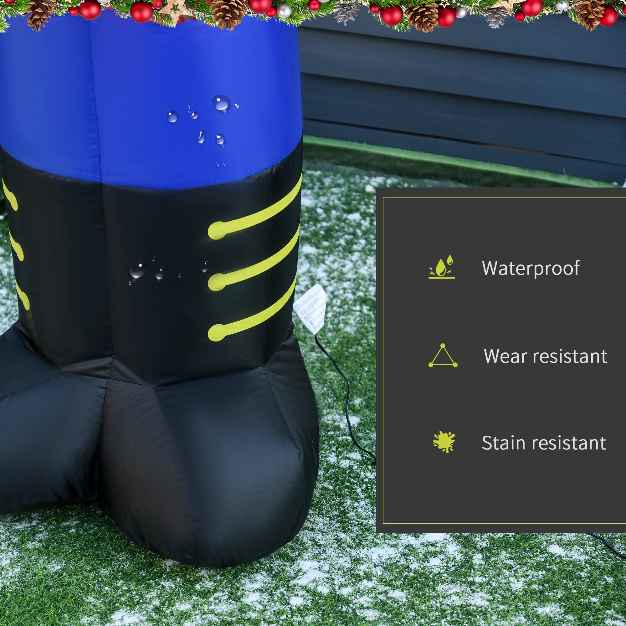 Waterproof  
Wear resistant  
Stain resistant