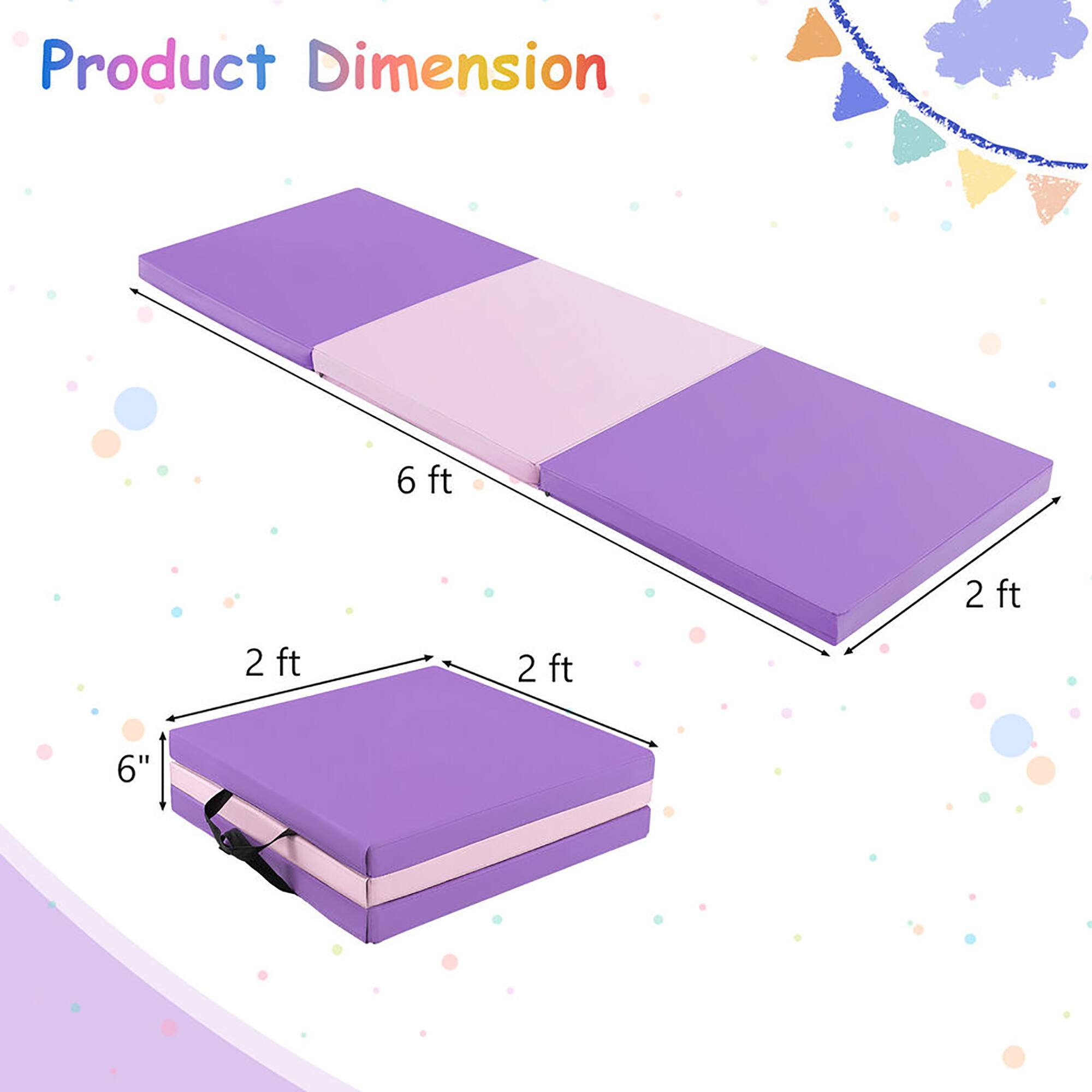 Product Dimension: 6 ft x 2 ft x 2 ft x 2 ft x 6"