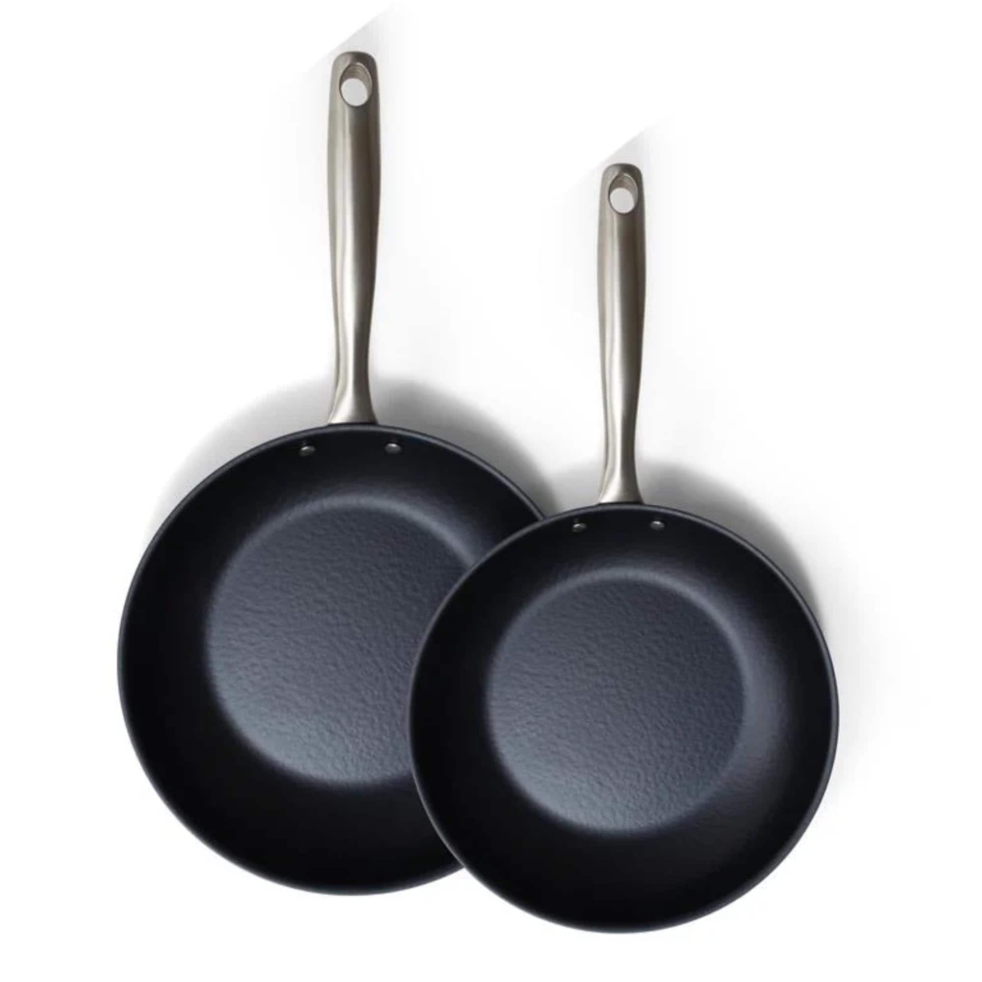 Alva - Black Angus Carbon Steel Frying Pan - Blue