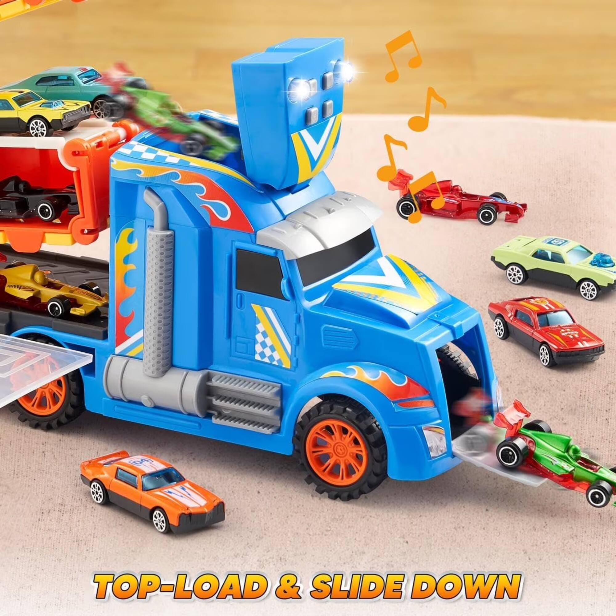 TOP-LOAD & SLIDE DOWN