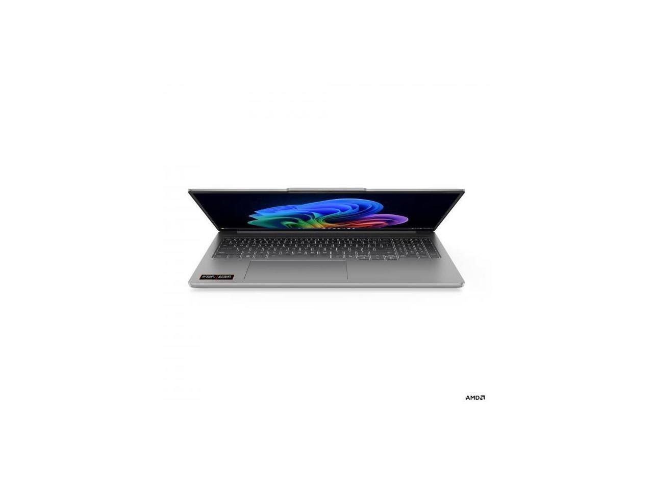 Alt View 7. Lenovo - Lenovo IdeaPad Pro 5-2025 - 16" OLED 2880x1800 120Hz - 16GB - 1TB - Ryzen AI 7 350 - RTX5050 - Windows 11 - Luna Grey - Luna Grey.