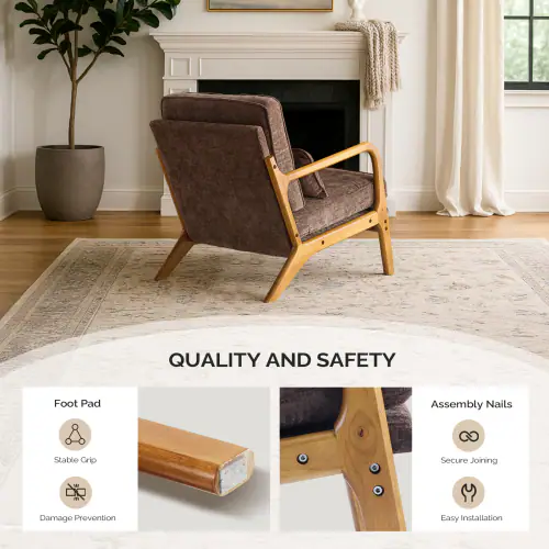 QUALITY AND SAFETY

Foot Pad
- Stable Grip
- Damage Prevention

Assembly Nails
- Secure Joining
- Easy Installation