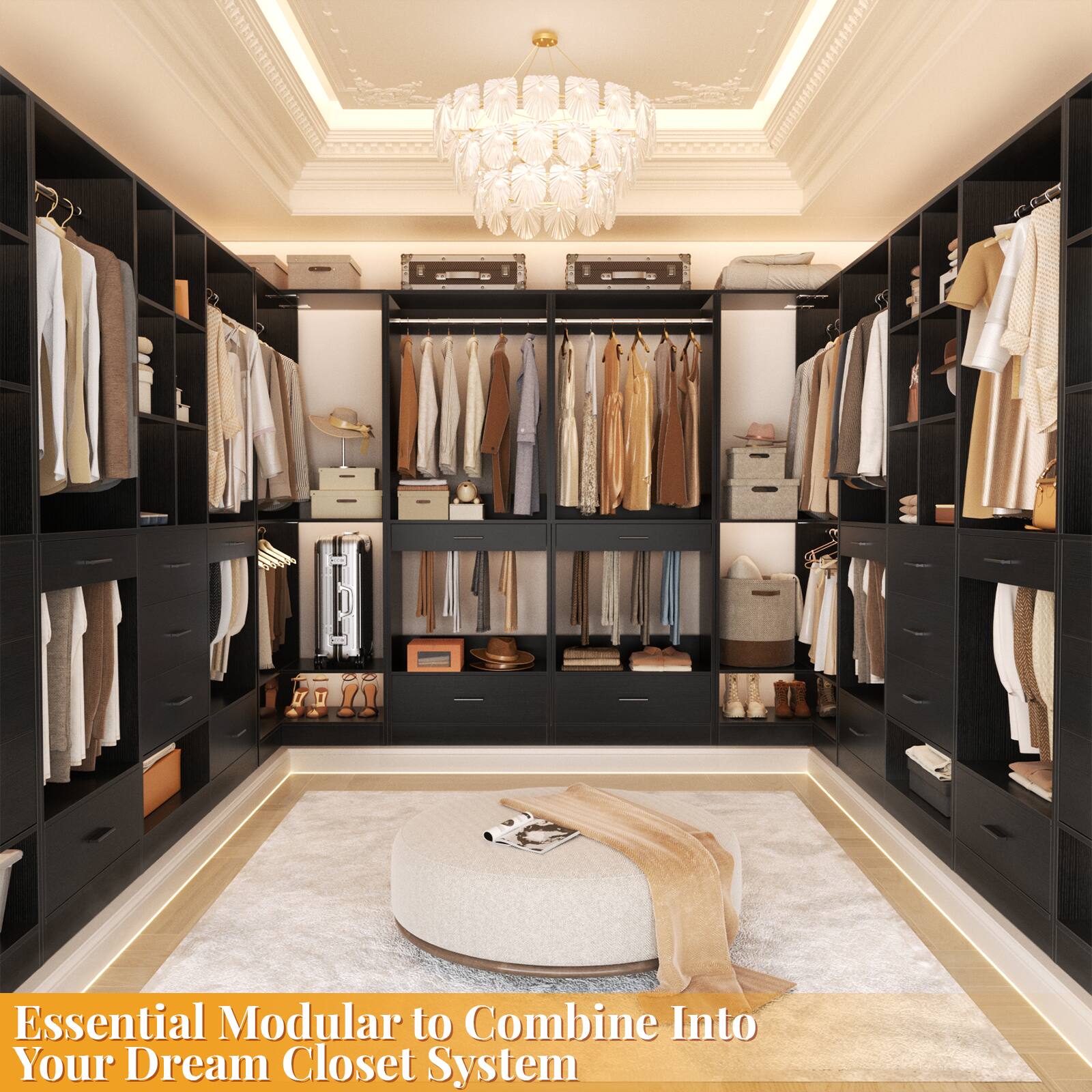 Essential Modular to Combine Into Your Dream Closet System