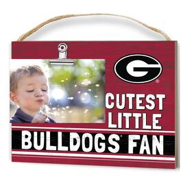 Jardine - Georgia Bulldogs 8'' x 10'' Cutest Little Team Logo Clip Photo Frame - Red