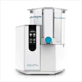 AquaTru - Classic Countertop Water Purifier Certified 4-Stage Reverse Osmosis System Removes 84 Contaminants - White