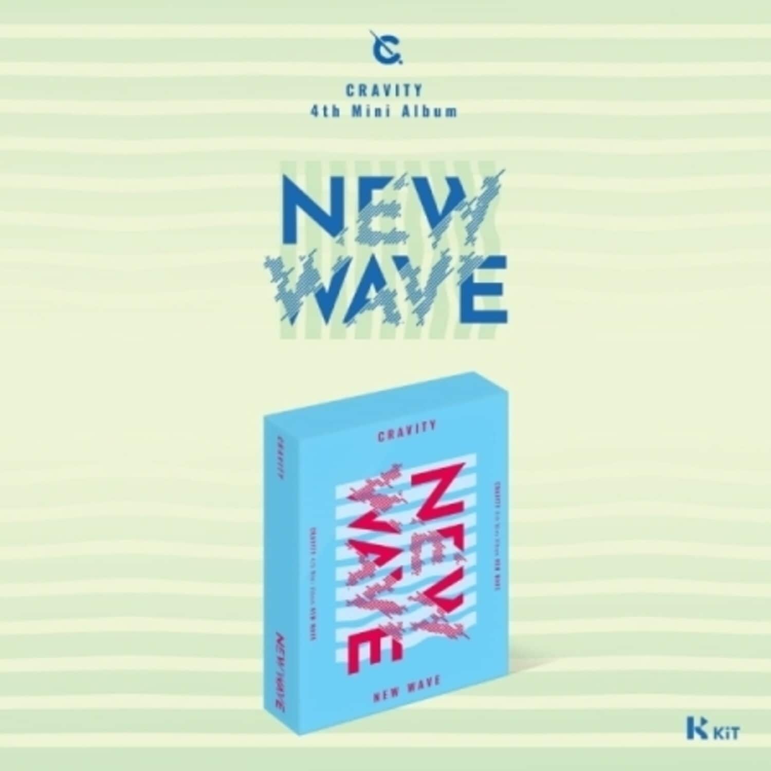 Cravity - New Wave - Air Kit Album - Title & Credit Card, Postcard, Photocard + Member Photocard   - DISCLESS DIGITAL [Digital Download]