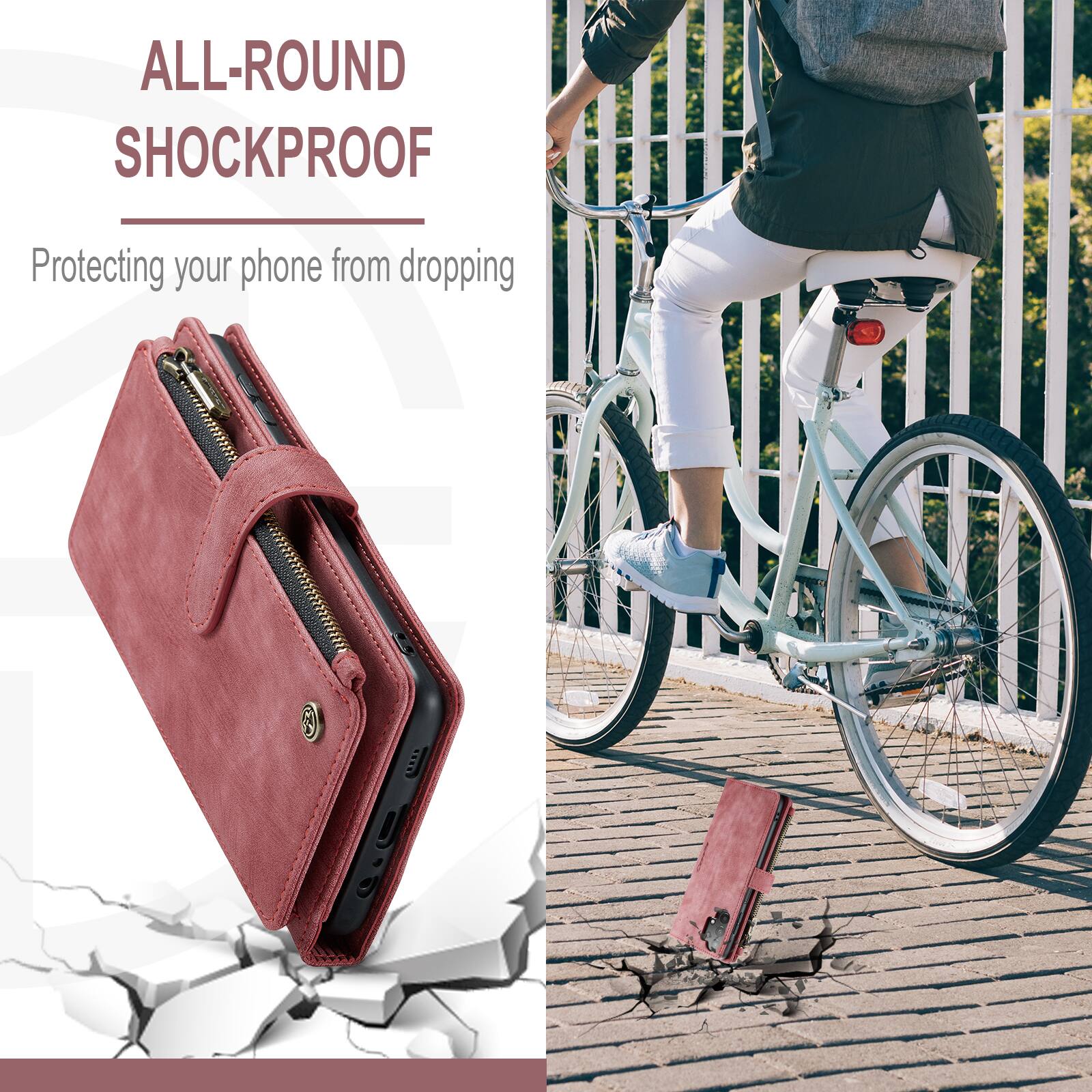 ALL-ROUND SHOCKPROOF  
Protecting your phone from dropping
