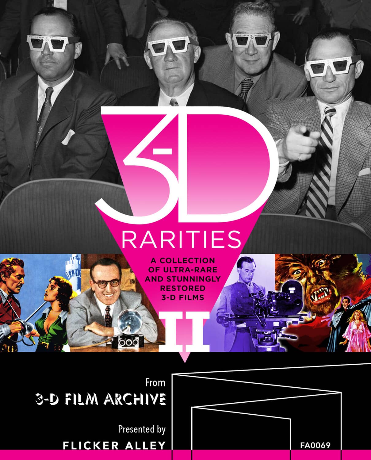 Front. 3-D Rarities Volume II - Deluxe Blu-ray Edition   - BLU-RAY 3-D.