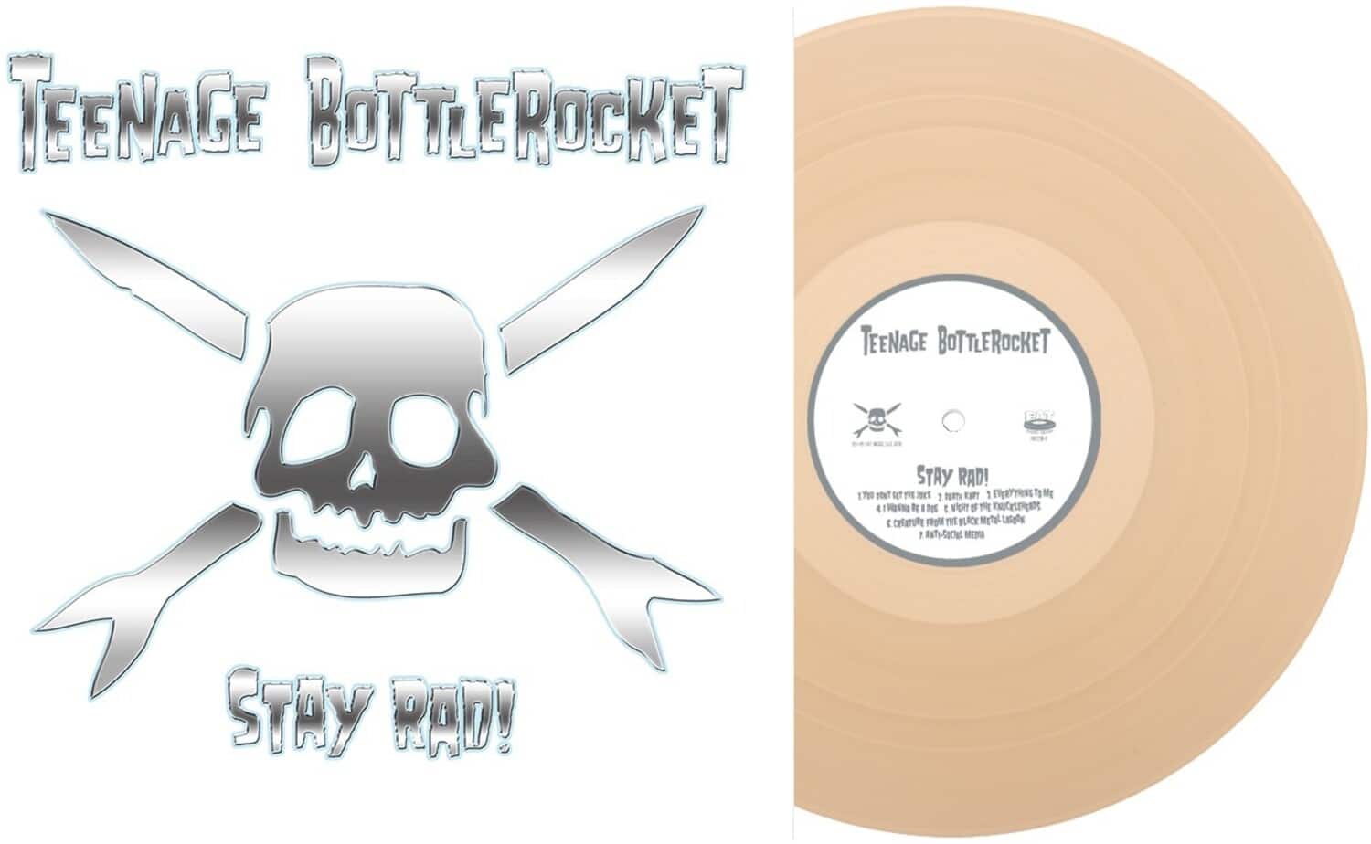 Teenage Bottlerocket - Stay Rad! - TAN   - VINYL LP price history on PriceWatchPro