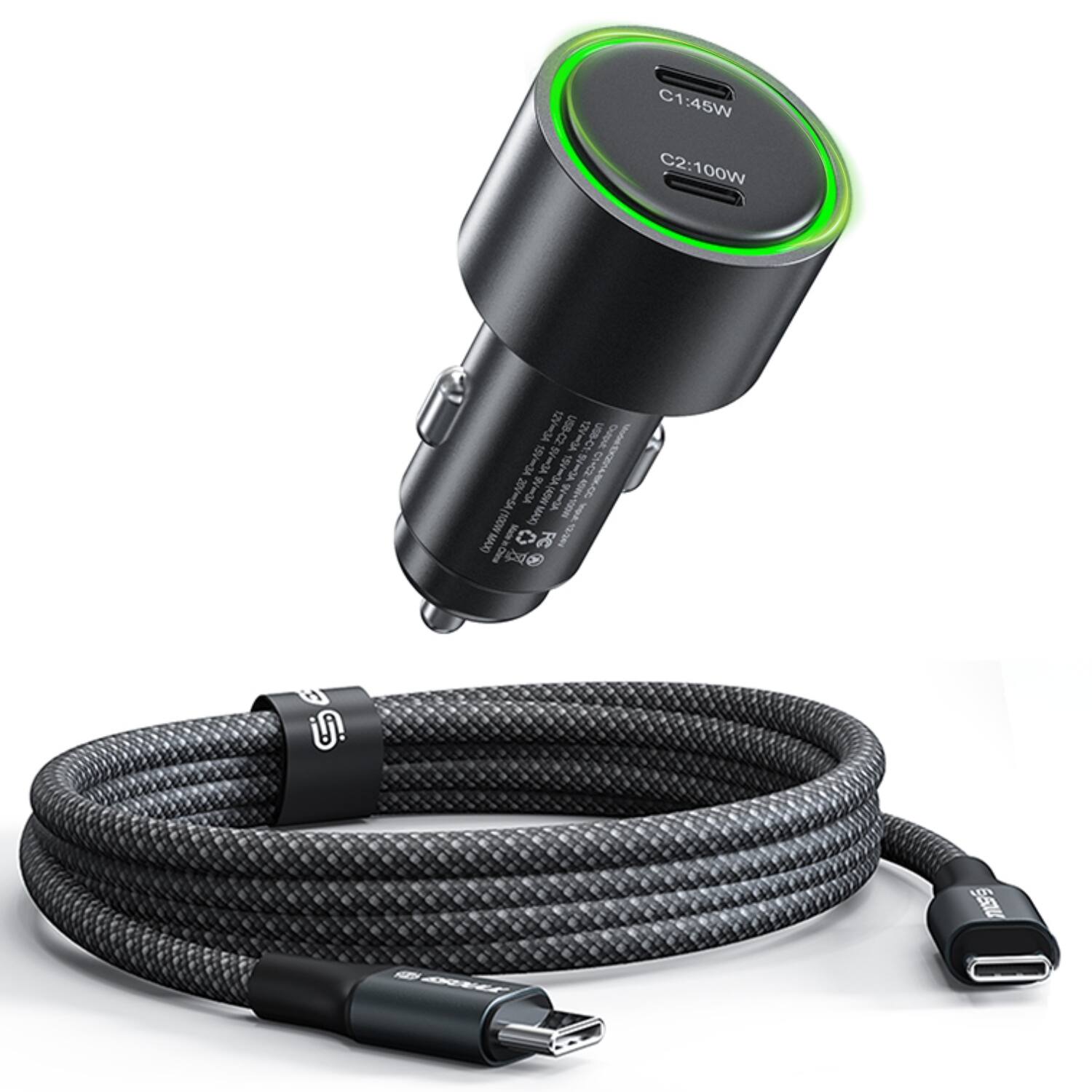 C1: 45W  
C2: 100W  
12V-3A USB-C2  
VAC  
uS-CT  
Cutout  
I AD=Ve  
A i CInCs  
g  
I I M  
H7S5m  
JAOW  
Y M~  
TY  
100W MAX  
-Ot MAX  
AT Cone  
E U!  
55I0E