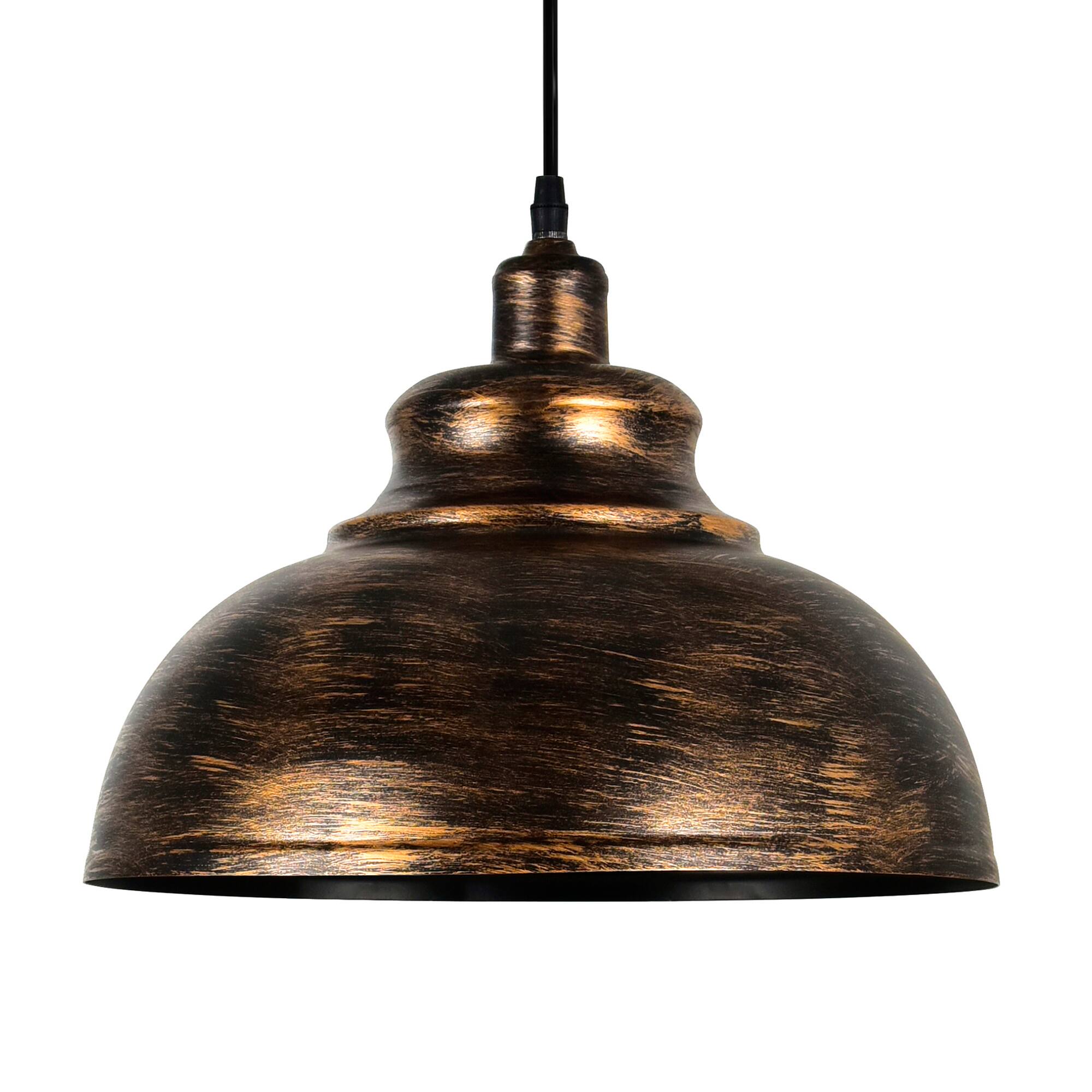 Angle. CWI Lighting - Vogel 1 Light Down Pendant With Antique Copper Finish - Antique Copper.