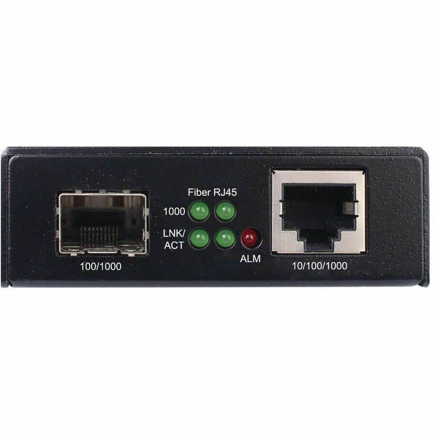 Fiber RJ45  
1000  
LNK/ACT  
ALM  

100/1000  

10/100/1000