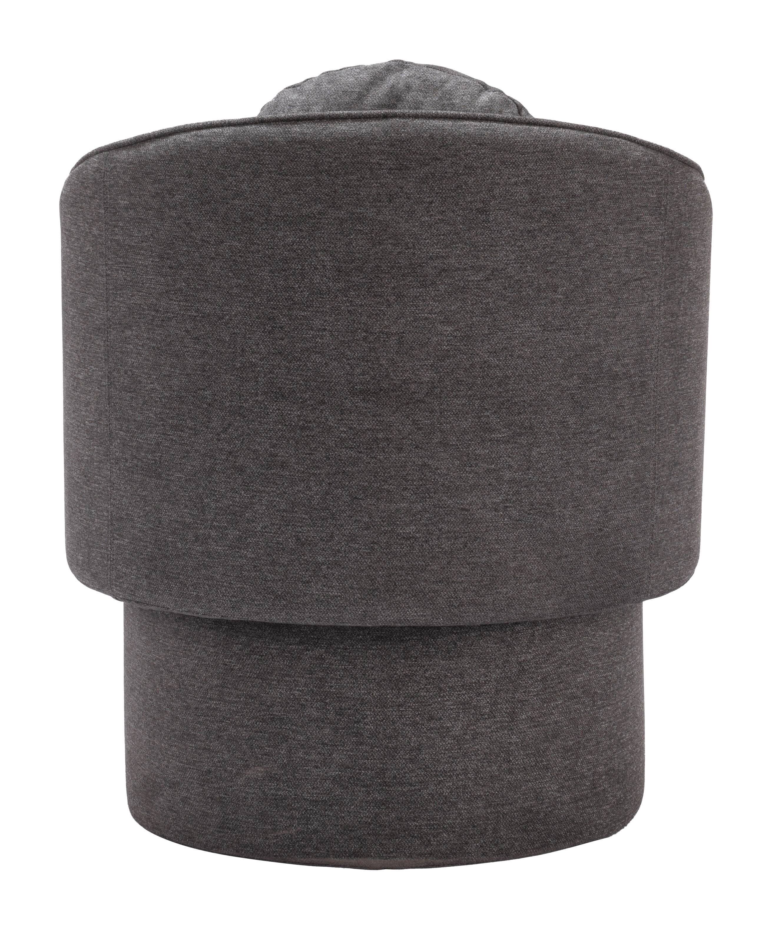 Alt View 2. Hivvago - Olya Accent Chair Truffle Gray - Truffle Gray.