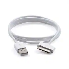 Kitcheniva - 6Ft 30 Pin To USB Charging Sync Cable Compatible With iPhone 3 3G 4 4S iPad iPod Long Lasting - White