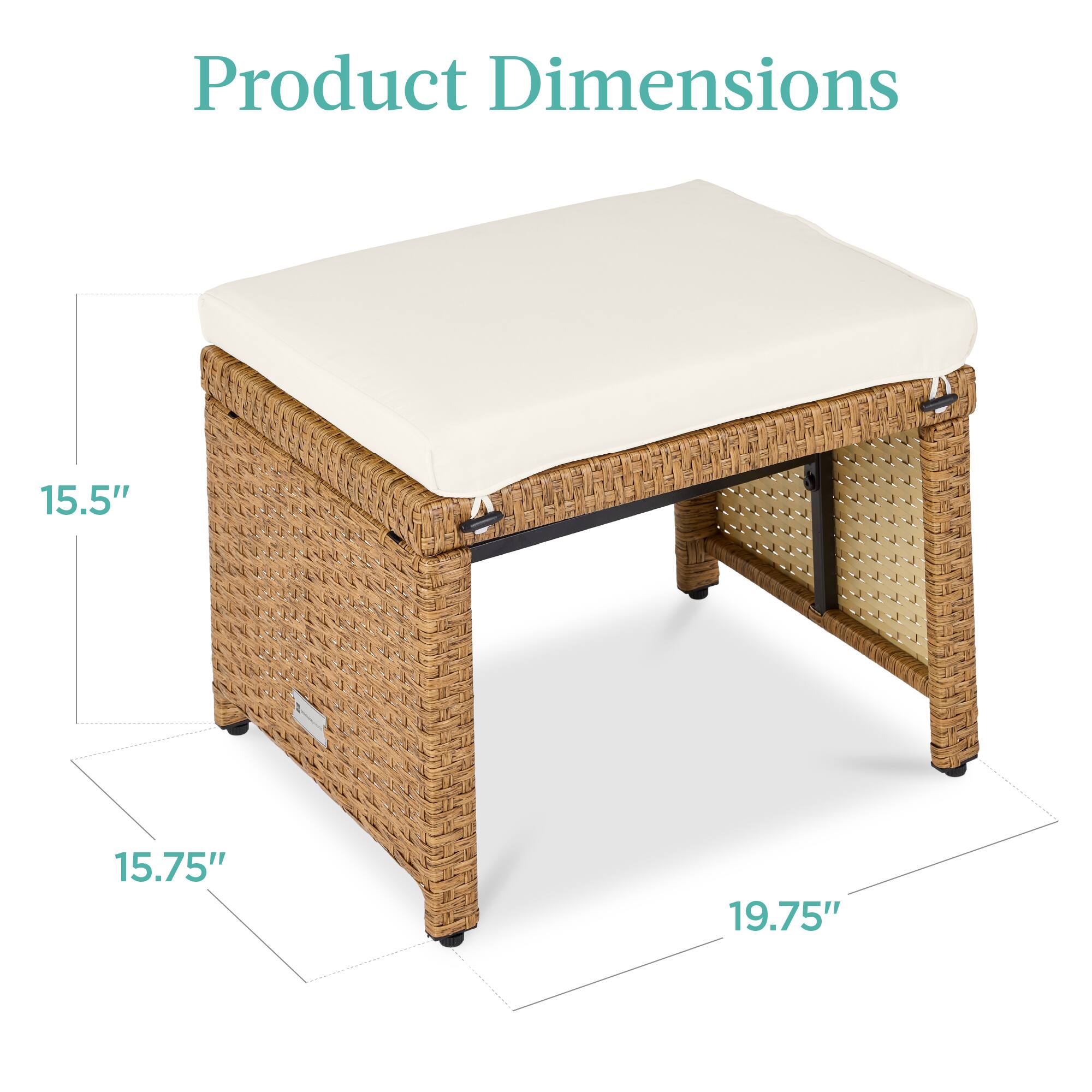 Product Dimensions

15.5"  
15.75"  
19.75"