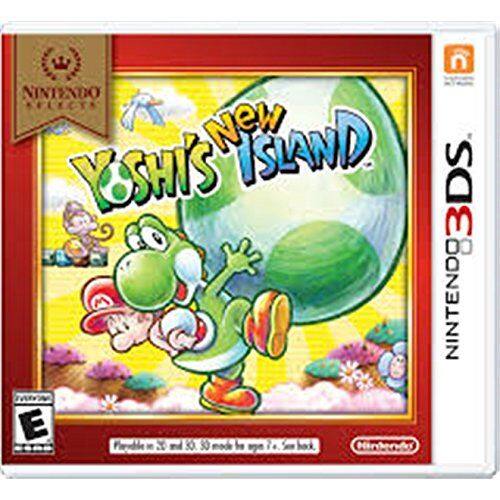 Nintendo Plect New Island Yoshi's Island 3DS. Nintendo 3DS. Nintendo Select. Playable on 2D and 3D 3DS mode for ages 7+.