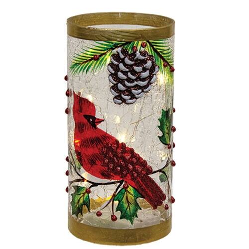 Front. BreeBe - Cardinal Pillar with LED String Lights - Multi.