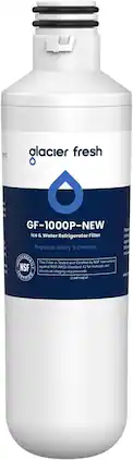 GLACIER FRESH - Water Filter LT1000PC Replacement for LG Refrigerator, 1 Pack