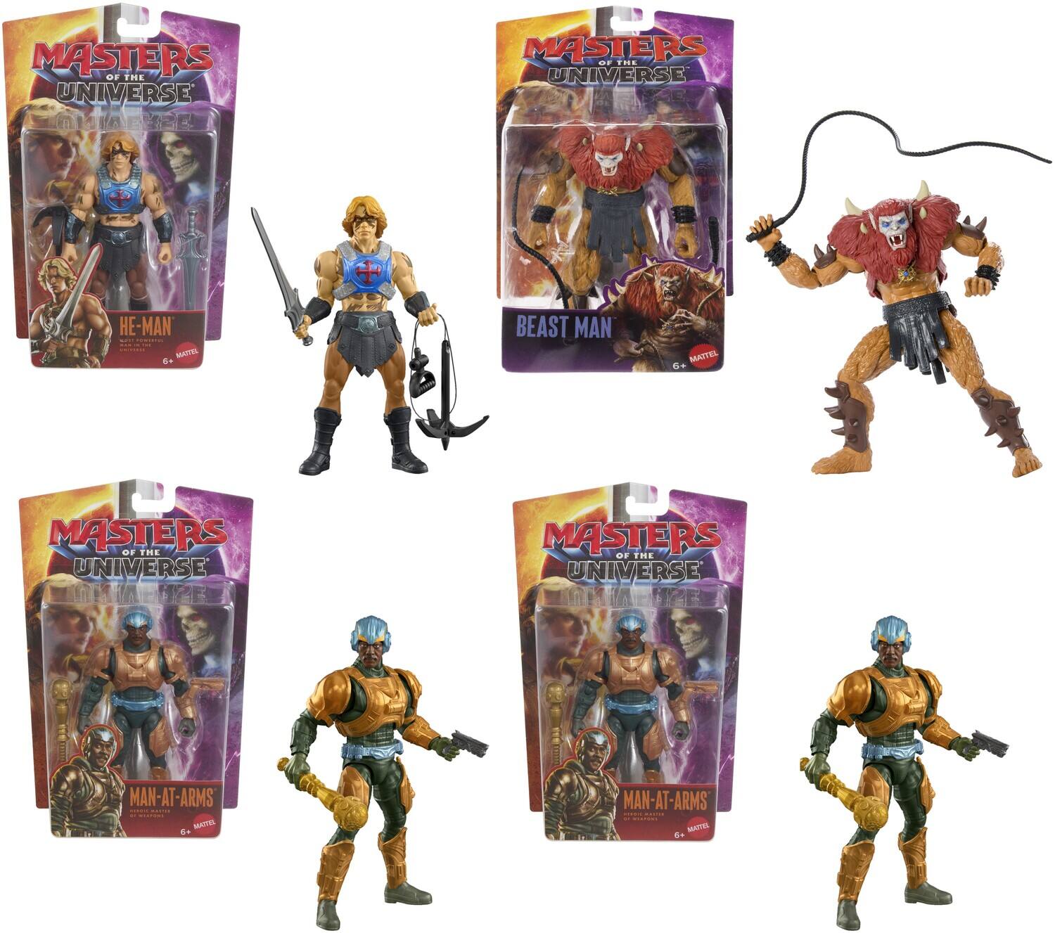 Masters of the Universe 2026 4-Piece Action Figure E Assortment - COLLECTIBLES