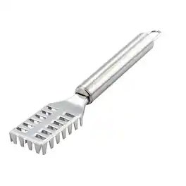 Kitcheniva - Stainless Steel Fish Scaler Scraper - Silver