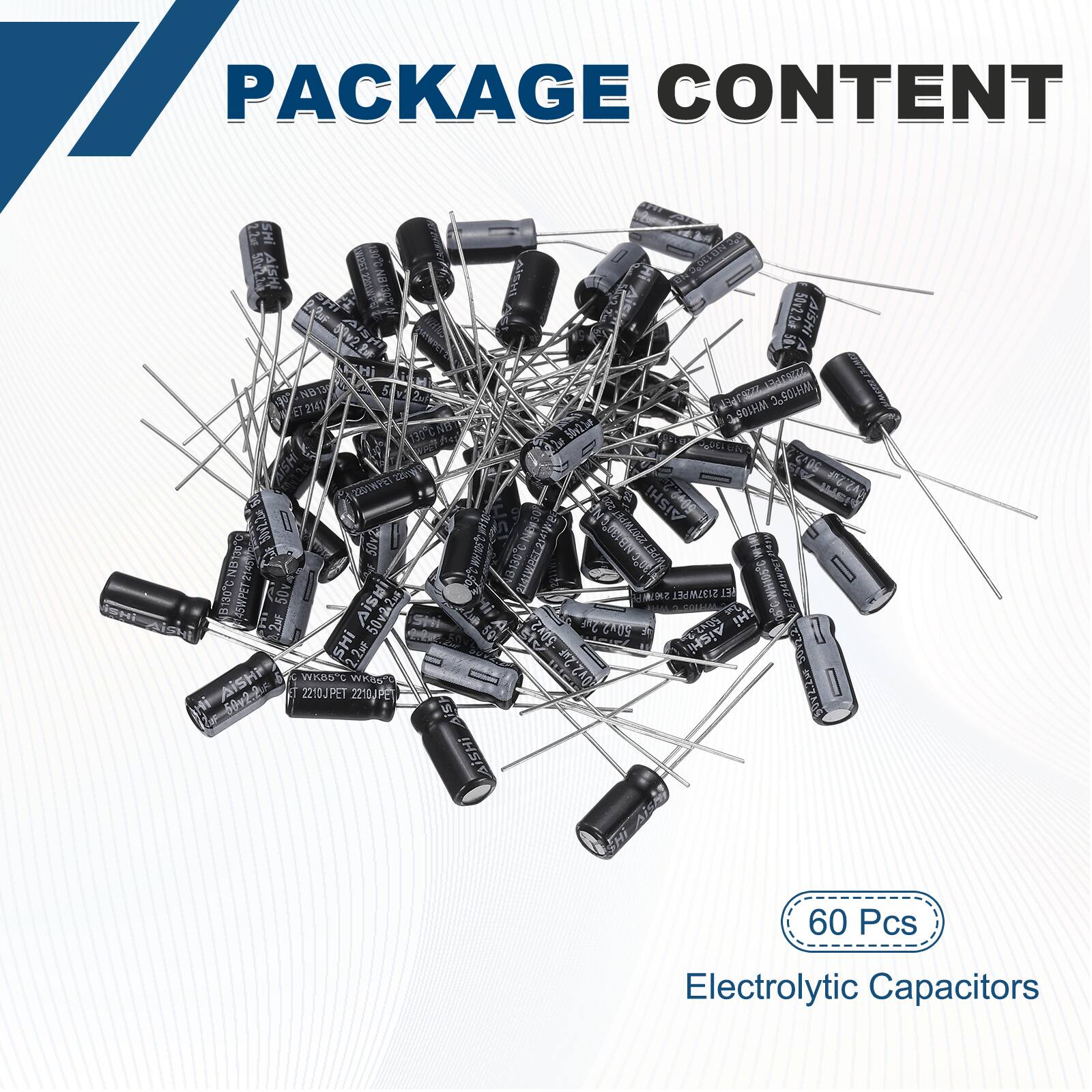 PACKAGE CONTENT

11d SHI 20 AiSHi PET220 N8 2RUP  AISHi 00v2.1M AISH   EAR N 3.50HM, 99 ET 2143 2501HM NB Wile AISH 12 2A09 non M 6Zn  AISHi 0,00 50v2 M LUTEN PET2207W WHN KiP NB 2165 I o,oere I 4SWPET 50V.4 S 1nMZESS MA FI SHMS 50v22u a Hi P IH E 2M St 50 50v2 50v2.2 SHi TEfo HSI S00 2.2uF 2uf AISH YKBATC WRREH 0v2 6042-P 2210PET 2210/JPE AiSh SRVE AISHi 60 Pcs Electrolytic Capacitors