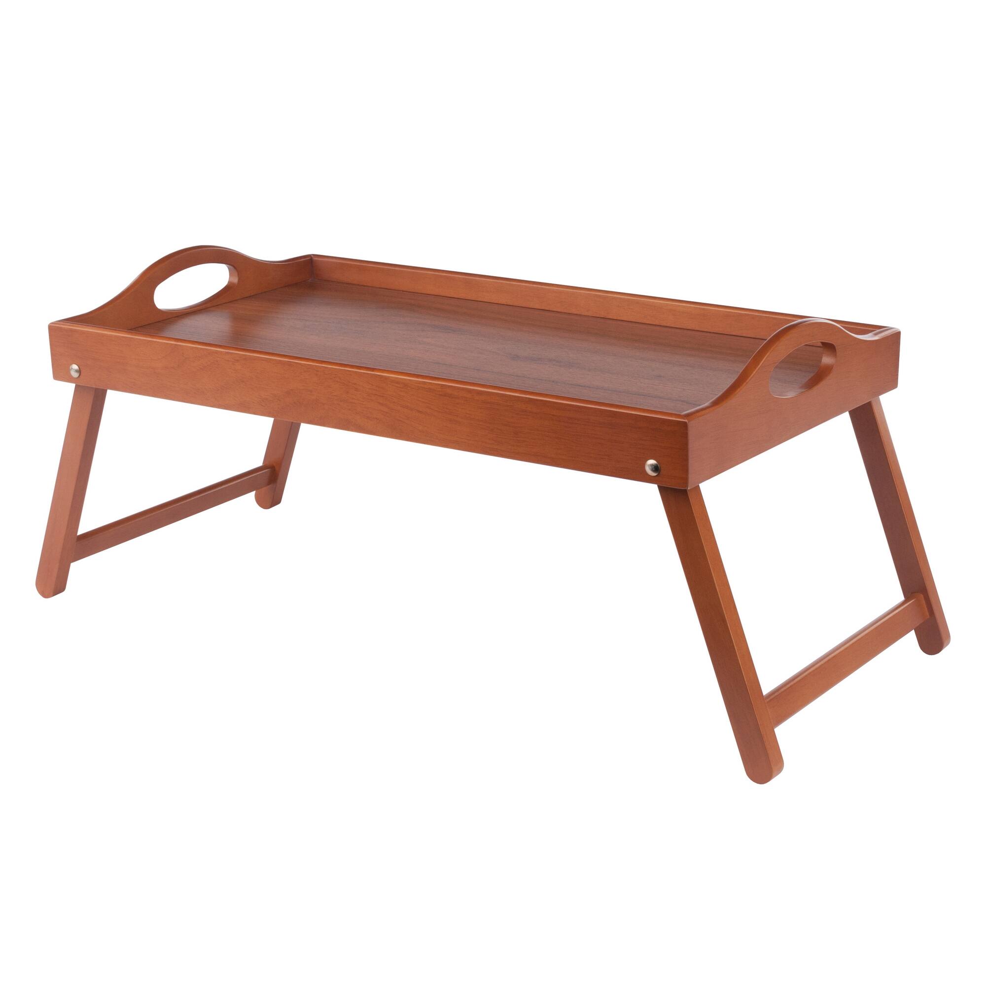 Front. Winsome Wood - Alani Breakfast Tray - Teak.